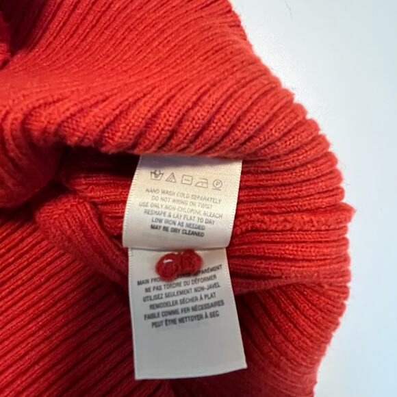 Moth Sweater Size XS Cabin Balloon Sleeve Burnt Orange Oversized Anthropologie - Picture 14 of 14